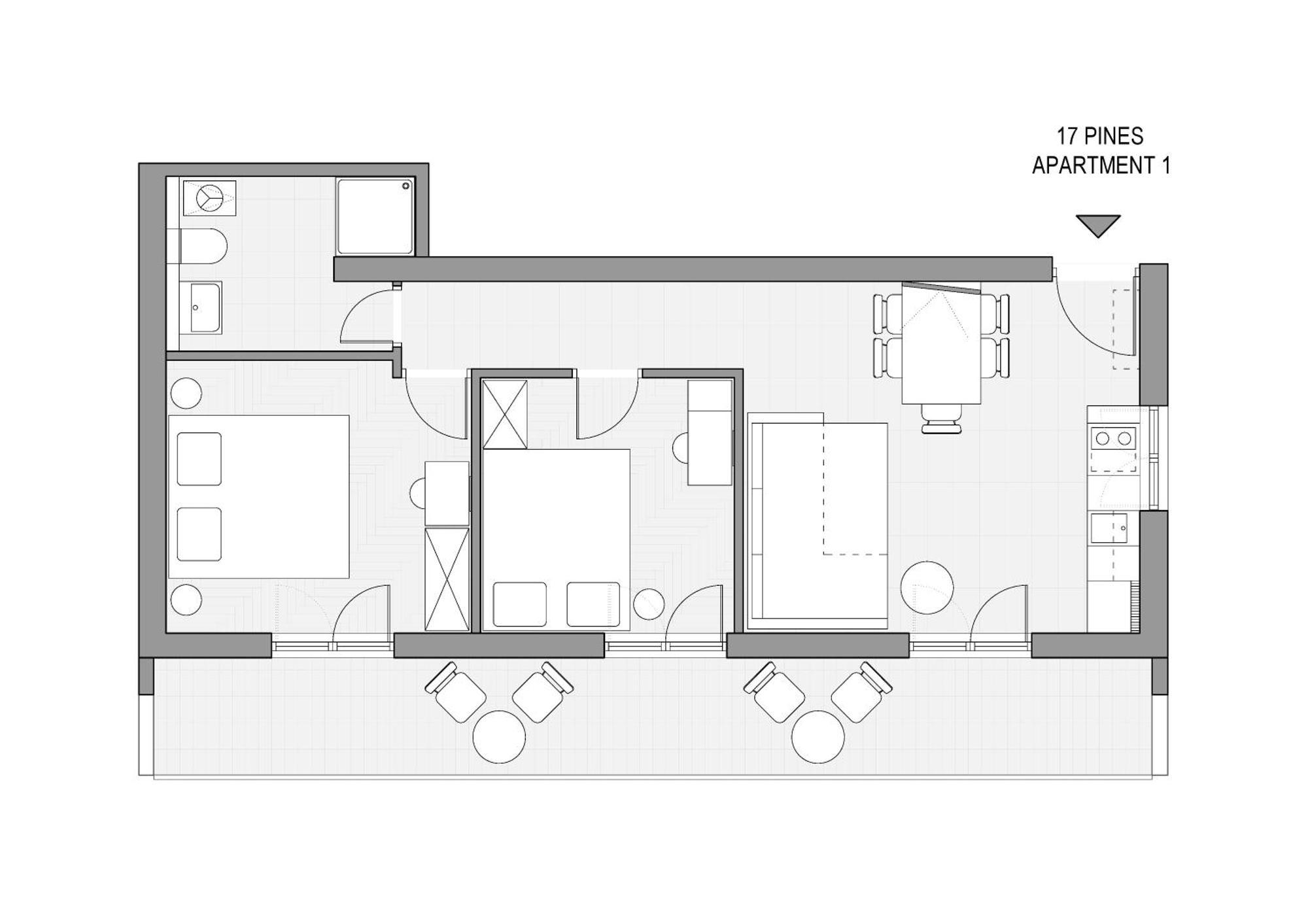 17 Pines Apartment Макарска Екстериор снимка
